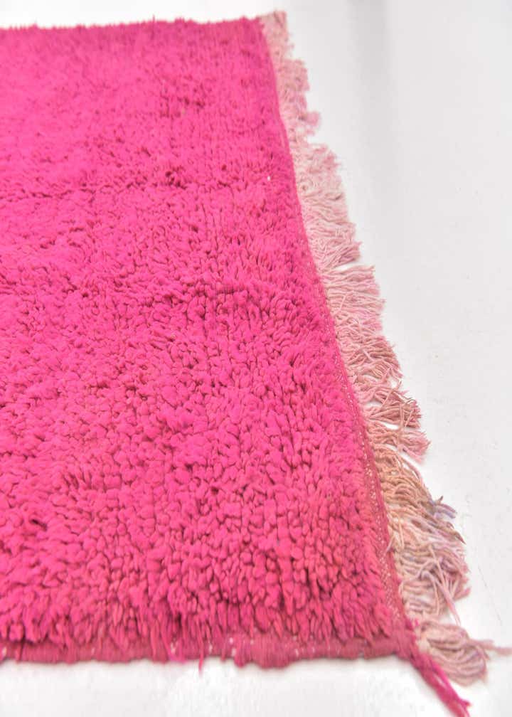 4' x 8' 3 Hand Knotted Moroccan Wool Runner Rug