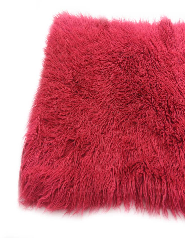 Detail image of 2' 3 x 4' 8  Hand Knotted Moroccan Wool Runner Rug