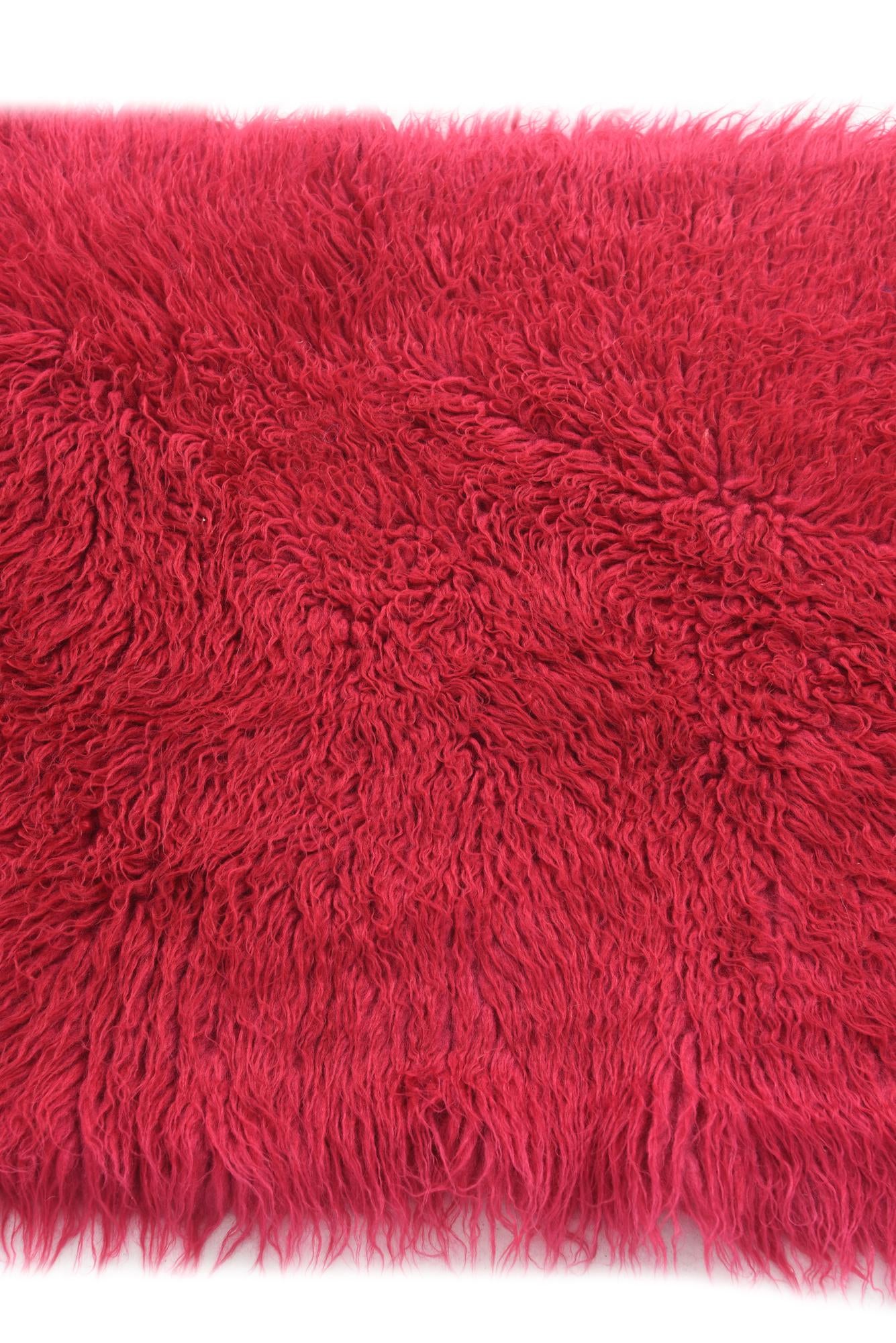 2' 3 x 4' 8 Hand Knotted Moroccan Wool Runner Rug