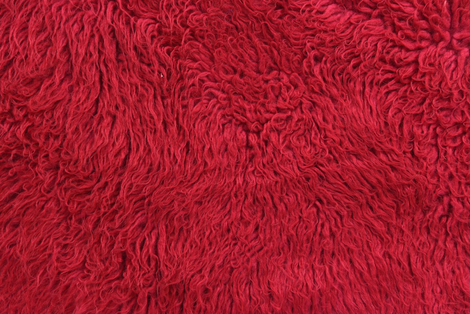 2' 3 x 4' 8 Hand Knotted Moroccan Wool Runner Rug