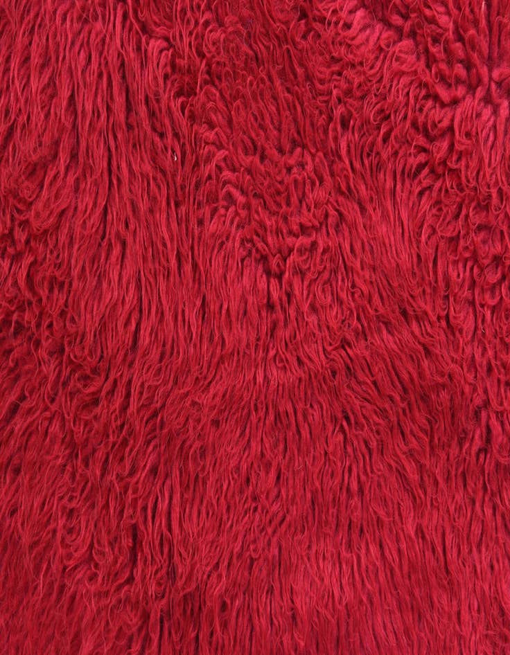 Detail image of 2' 3 x 4' 8  Hand Knotted Moroccan Wool Runner Rug