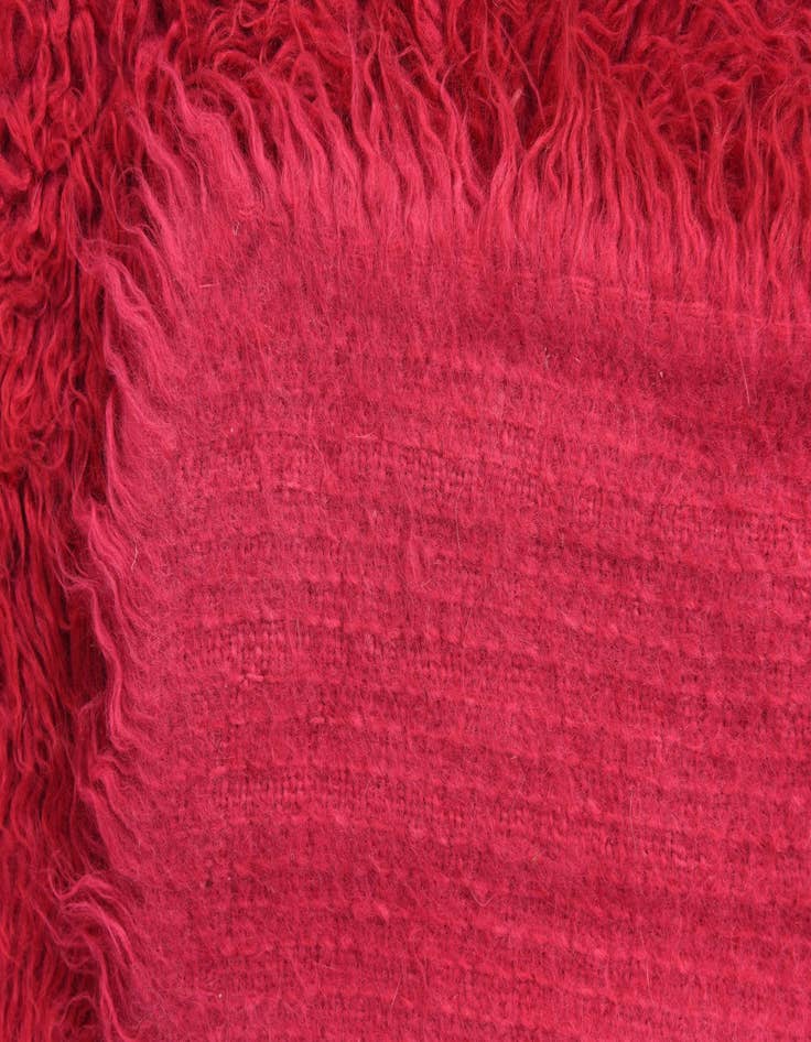 Detail image of 2' 3 x 4' 8  Hand Knotted Moroccan Wool Runner Rug