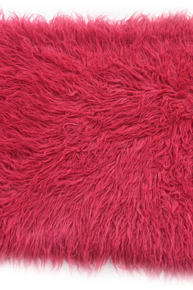 Detail image of 2' 2 x 4' 3 Hand Knotted Moroccan Wool Runner Rug