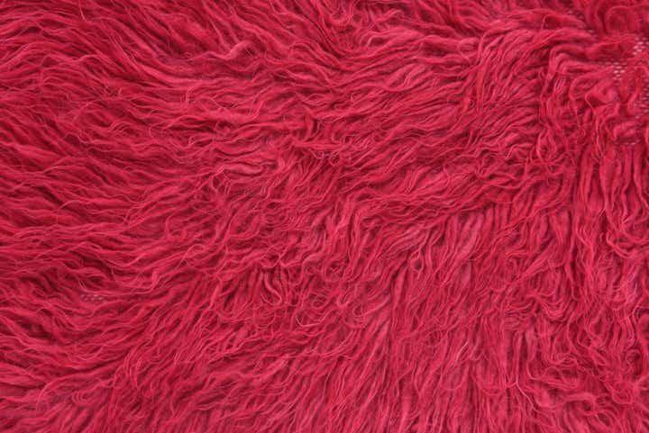 2' 2 x 4' 3 Hand Knotted Moroccan Wool Runner Rug