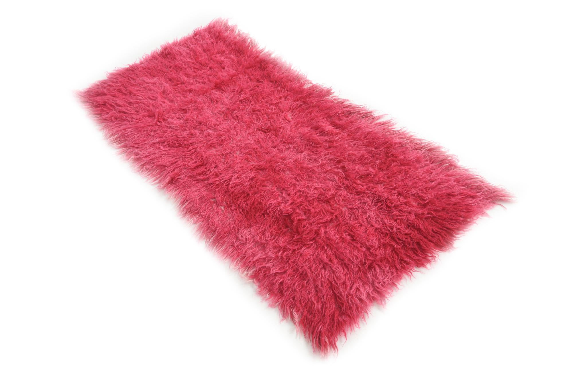 2' x 4' 6 Hand Knotted Moroccan Wool Runner Rug