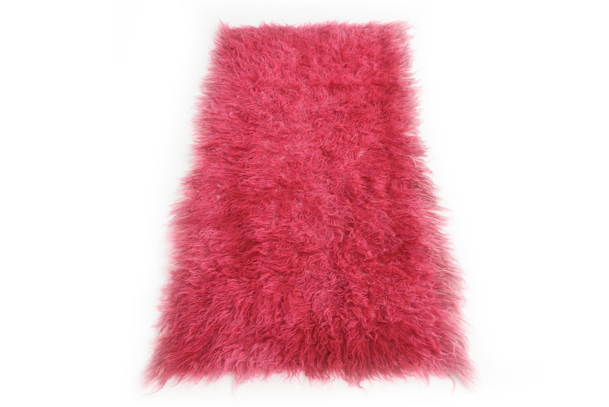 2' x 4' 6 Hand Knotted Moroccan Wool Runner Rug