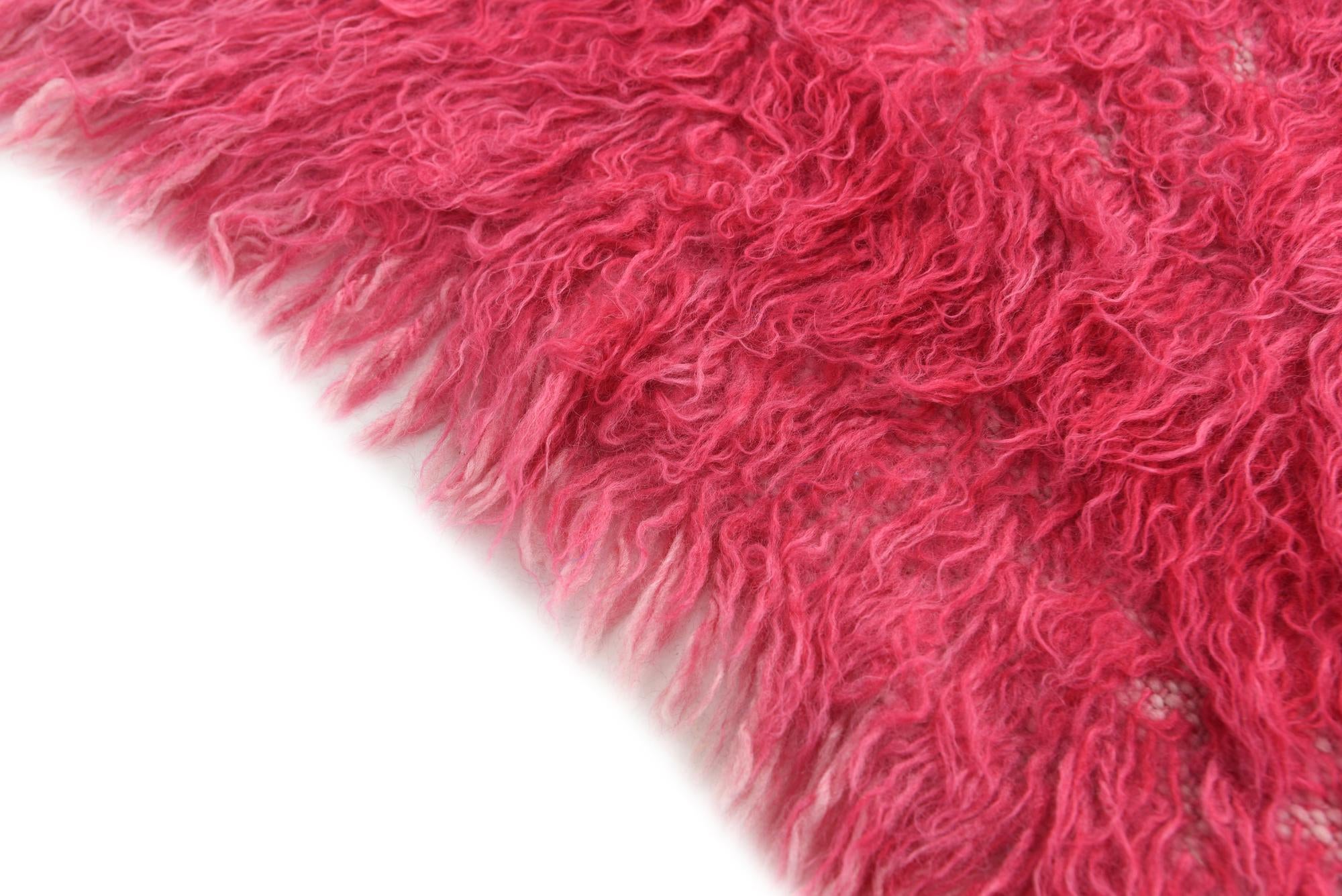2' x 4' 6 Hand Knotted Moroccan Wool Runner Rug