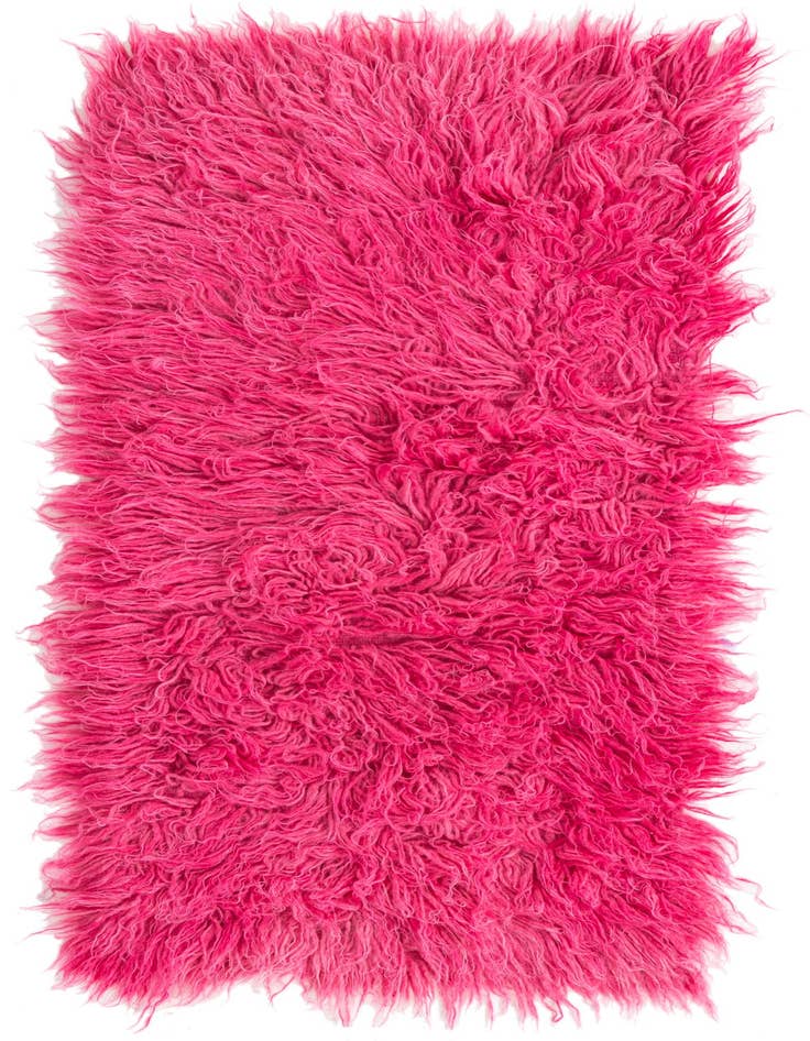 Detail image of 2' x 4' Hand Knotted Moroccan Wool Runner Rug
