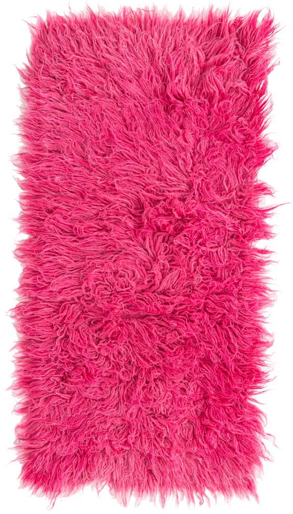 2' x 4' Hand Knotted Moroccan Wool Runner Rug