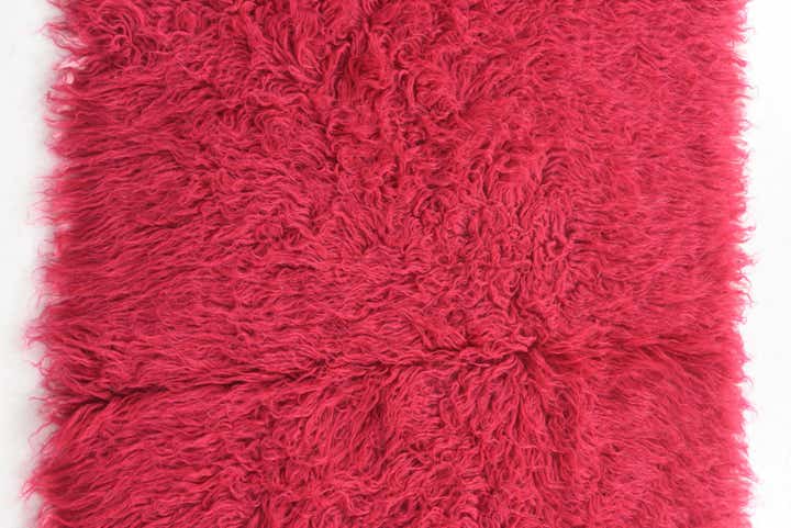 2' 3 x 4' 6 Hand Knotted Moroccan Wool Runner Rug