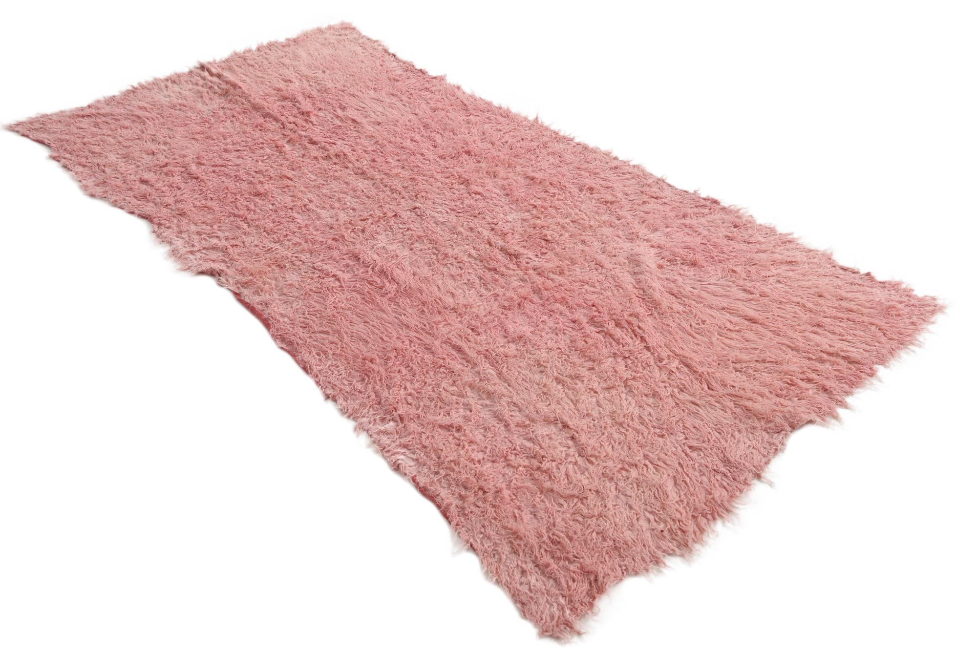 4' 2 x 8' 2 Hand Knotted Moroccan Wool Runner Rug