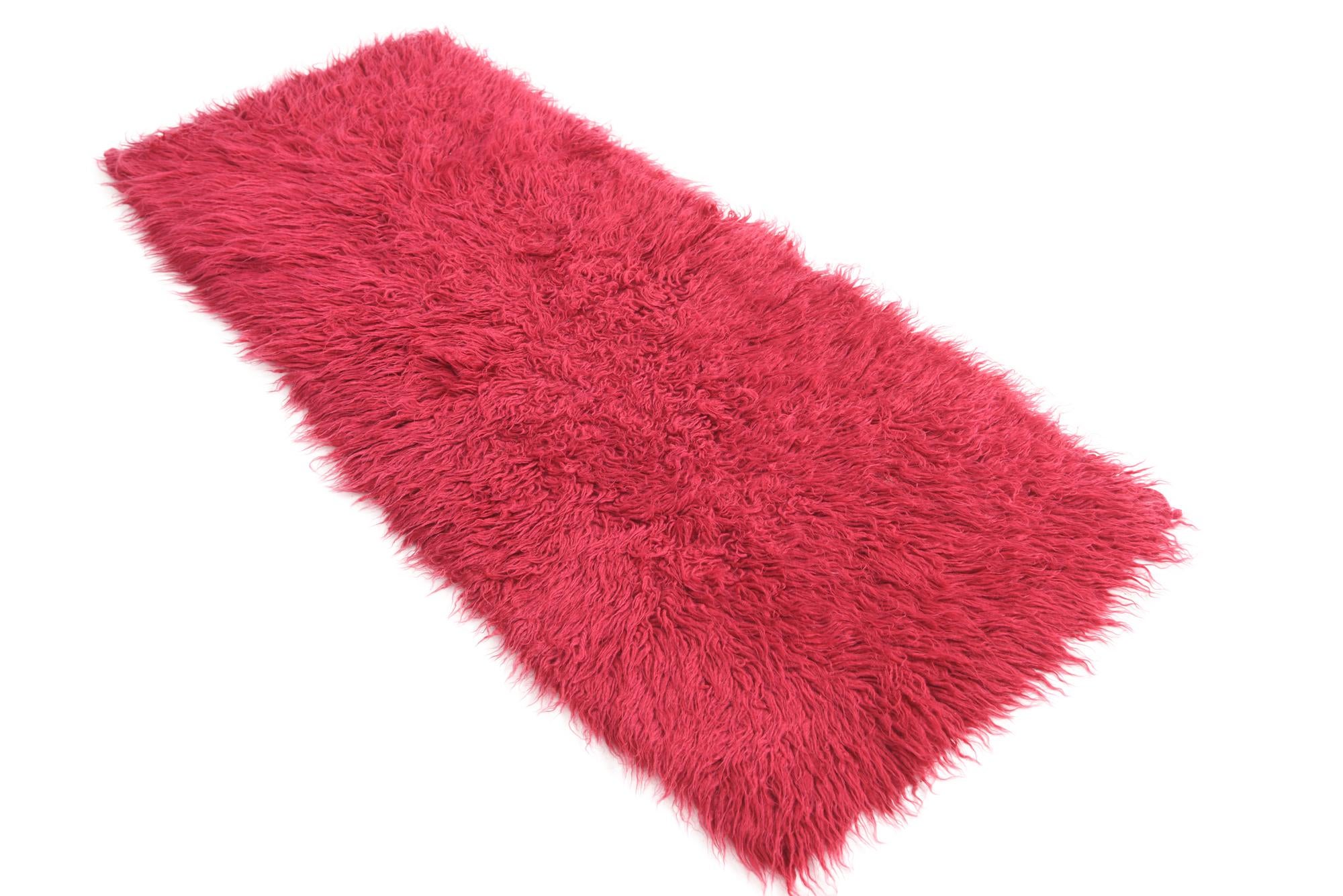 2' x 4' 5 Hand Knotted Moroccan Wool Runner Rug