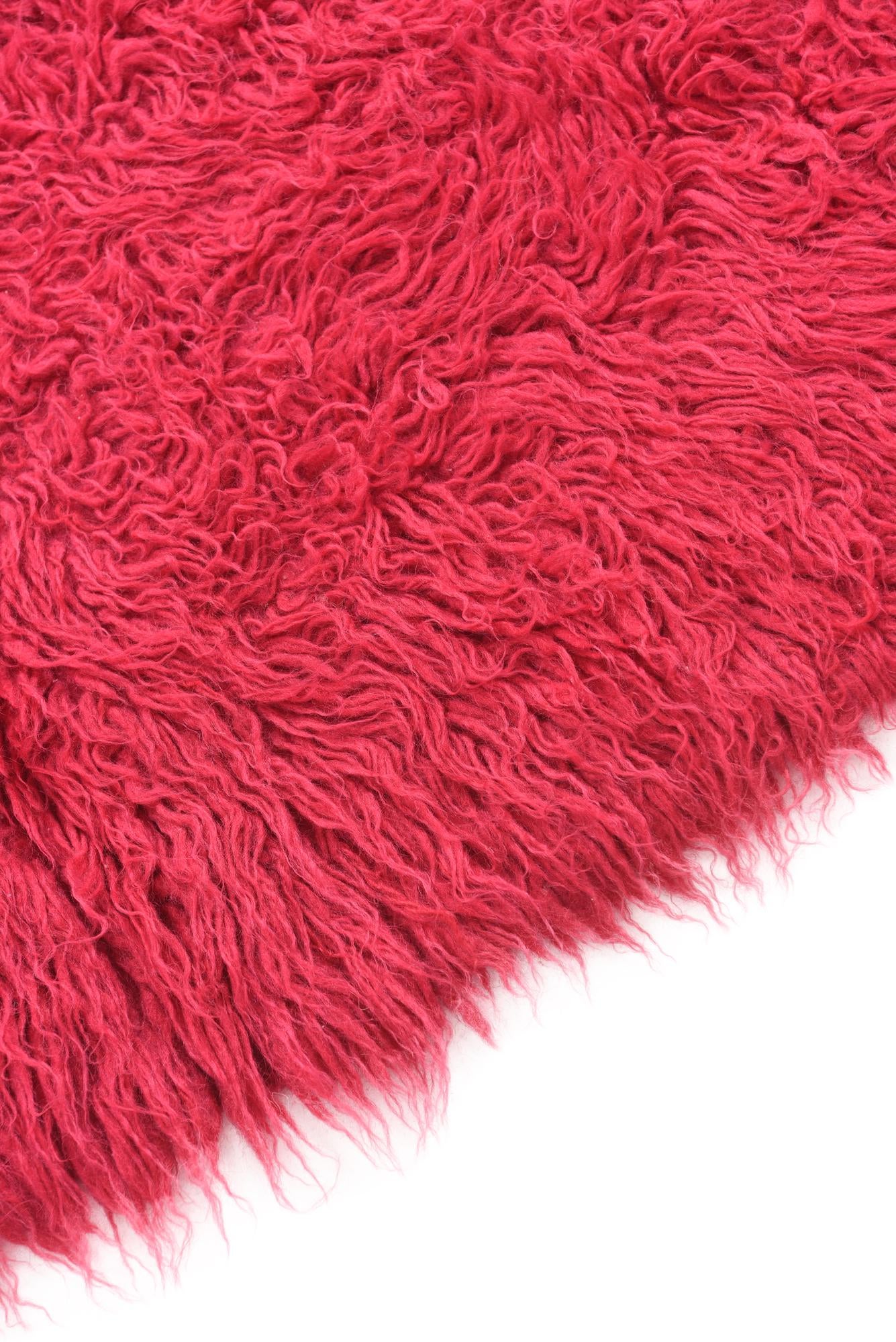 2' x 4' 5 Hand Knotted Moroccan Wool Runner Rug