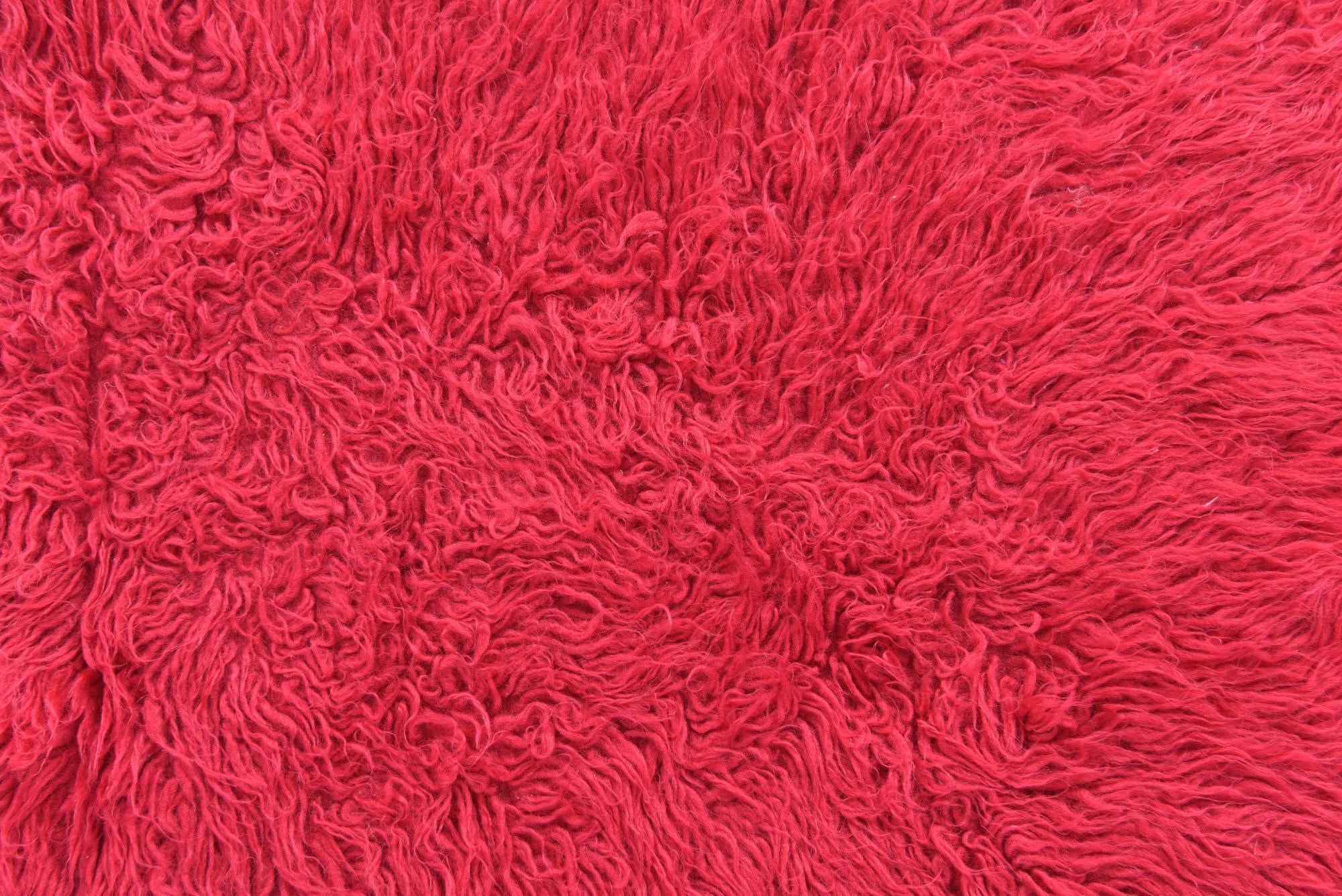 2' x 4' 5 Hand Knotted Moroccan Wool Runner Rug
