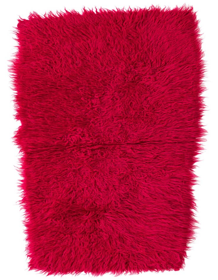 Detail image of 2' x 4' 5 Hand Knotted Moroccan Wool Runner Rug
