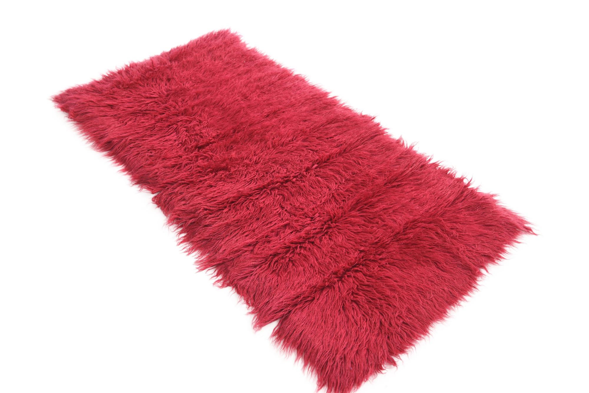 2' 6 x 5' Hand Knotted Moroccan Wool Runner Rug