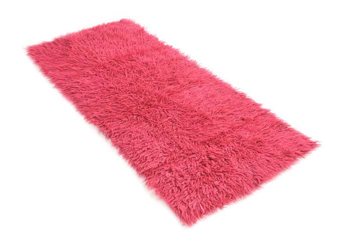 2' 9 x 5' 10 Hand Knotted Moroccan Wool Runner Rug