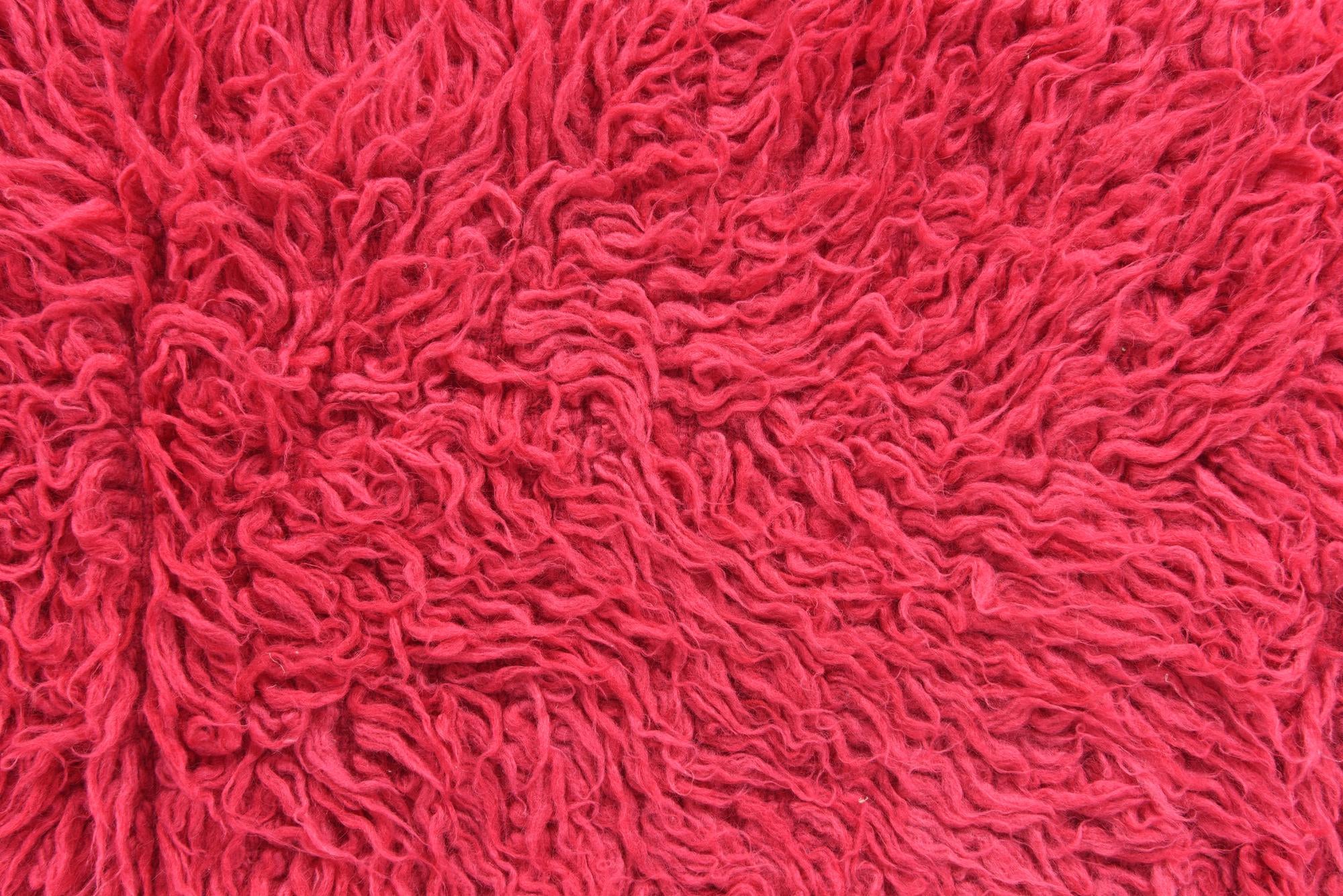 2' 9 x 5' 10 Hand Knotted Moroccan Wool Runner Rug