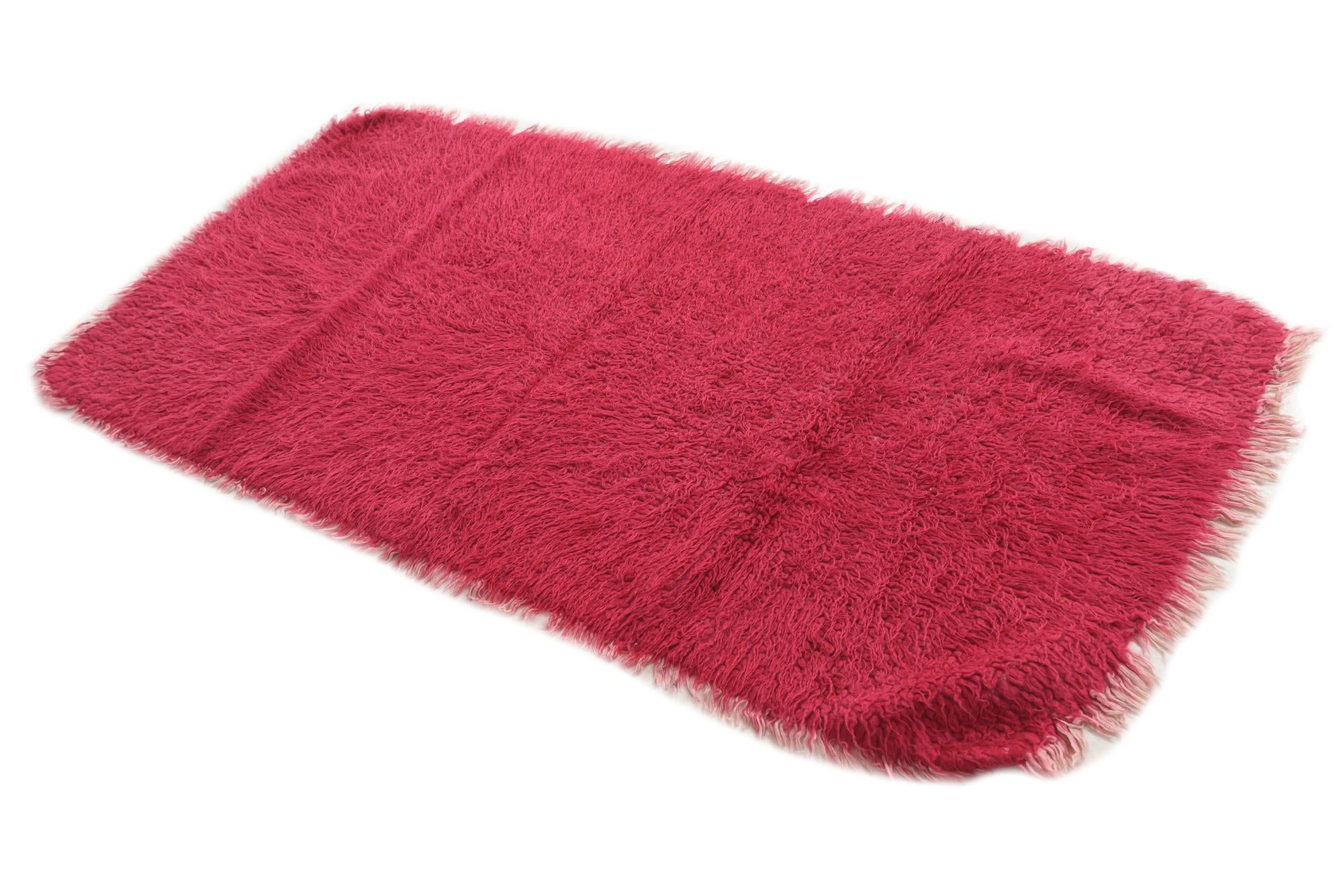 3' x 5' 8 Hand Knotted Moroccan Wool Runner Rug