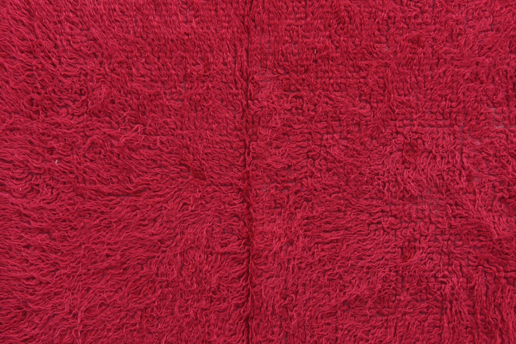 3' x 5' 8 Hand Knotted Moroccan Wool Runner Rug
