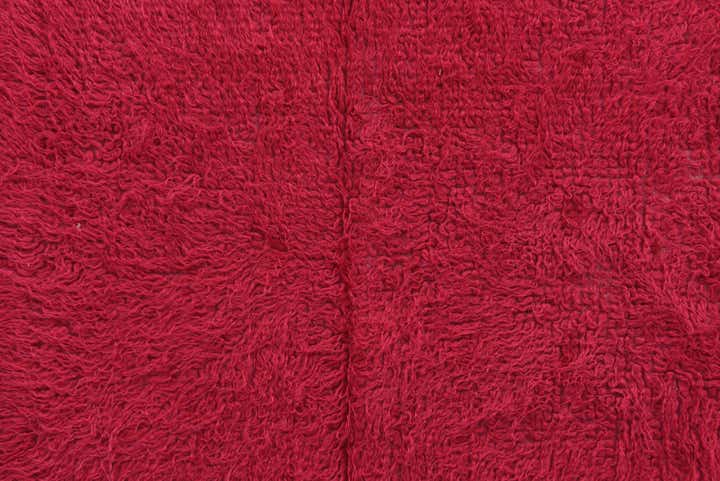 90cm x 175cm Handgeknoopt Marokkaans Wol Loper Vloerkleed