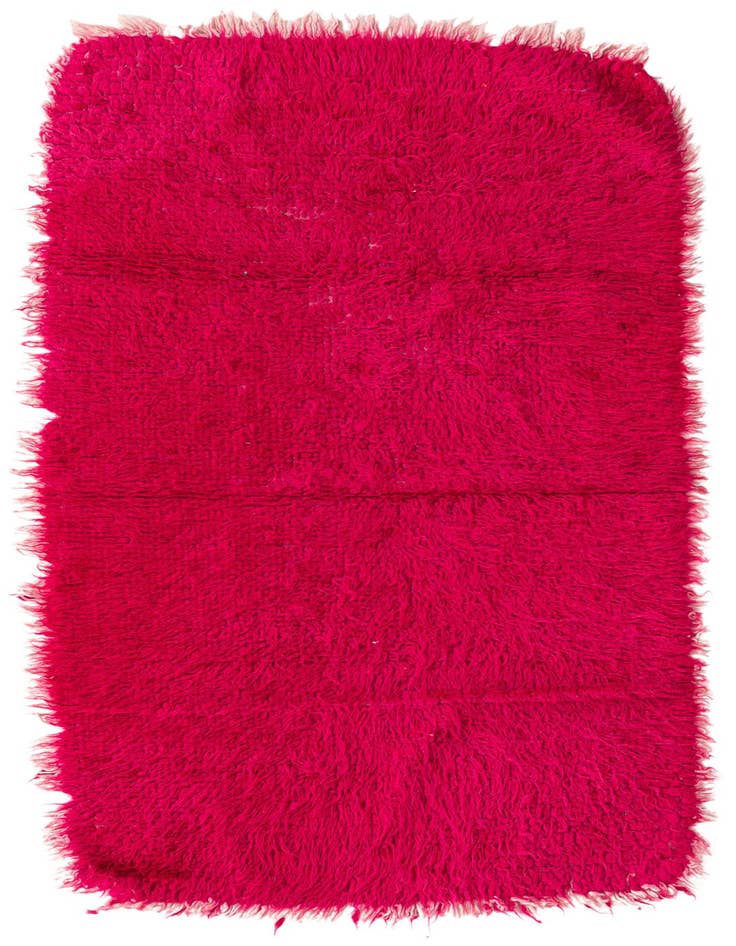 Detail image of 3' x 5' 8 Hand Knotted Moroccan Wool Runner Rug