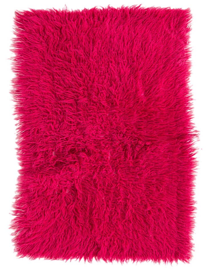 Detail image of 2' x 4' Hand Knotted Moroccan Wool Runner Rug