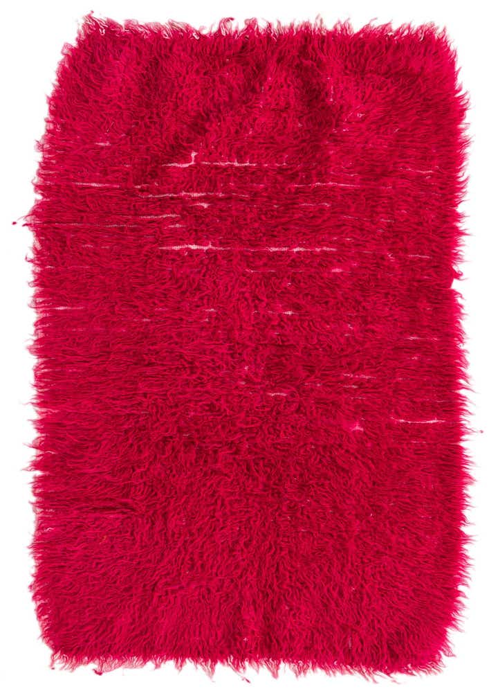 2' 3 x 4' 3 Hand Knotted Moroccan Wool Runner Rug