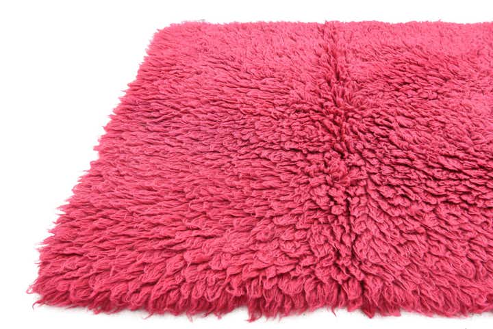 3' 1 x 6' Hand Knotted Moroccan Wool Runner Rug