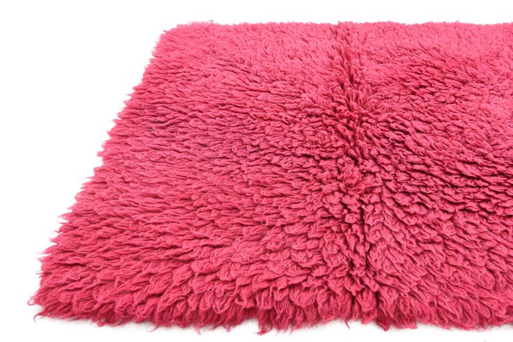 Detail image of 3' 1 x 6' Hand Knotted Moroccan Wool Runner Rug