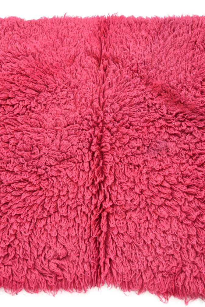 3' 1 x 6' Hand Knotted Moroccan Wool Runner Rug