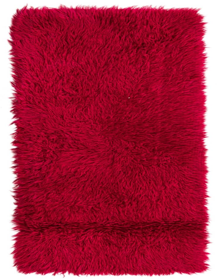 Detail image of 2' x 4' 9 Hand Knotted Moroccan Wool Runner Rug