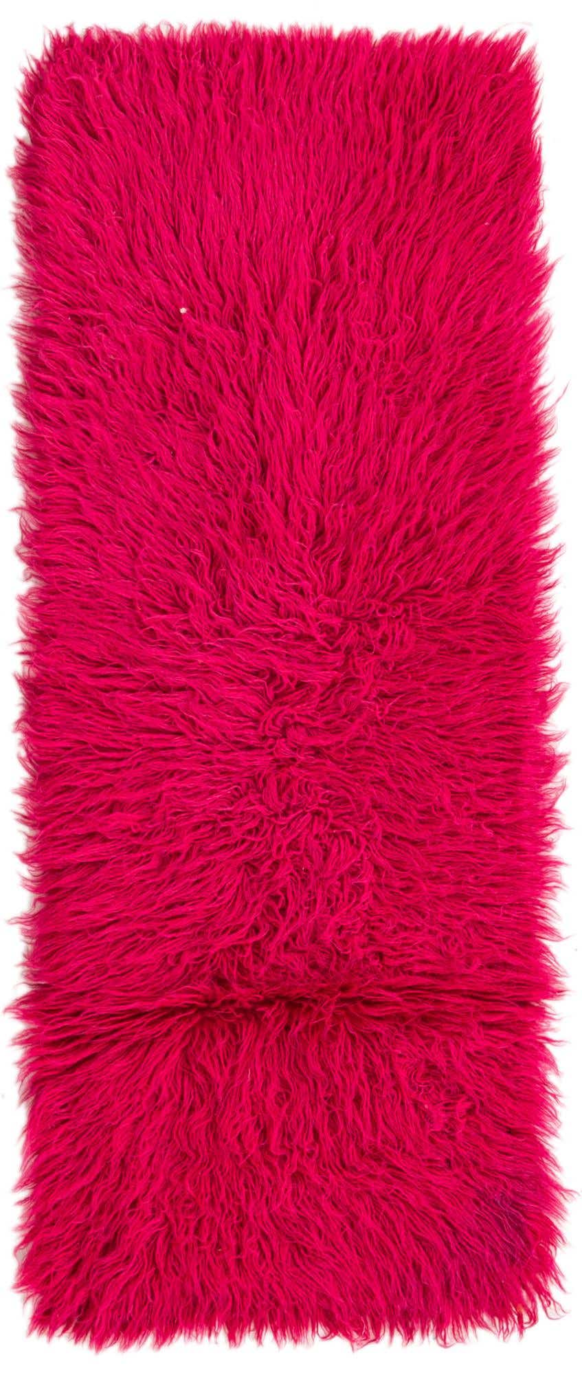 2' x 5' Hand Knotted Moroccan Wool Runner Rug