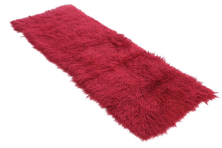 Detail image of 2' 3 x 5' 10 Hand Knotted Moroccan Wool Runner Rug