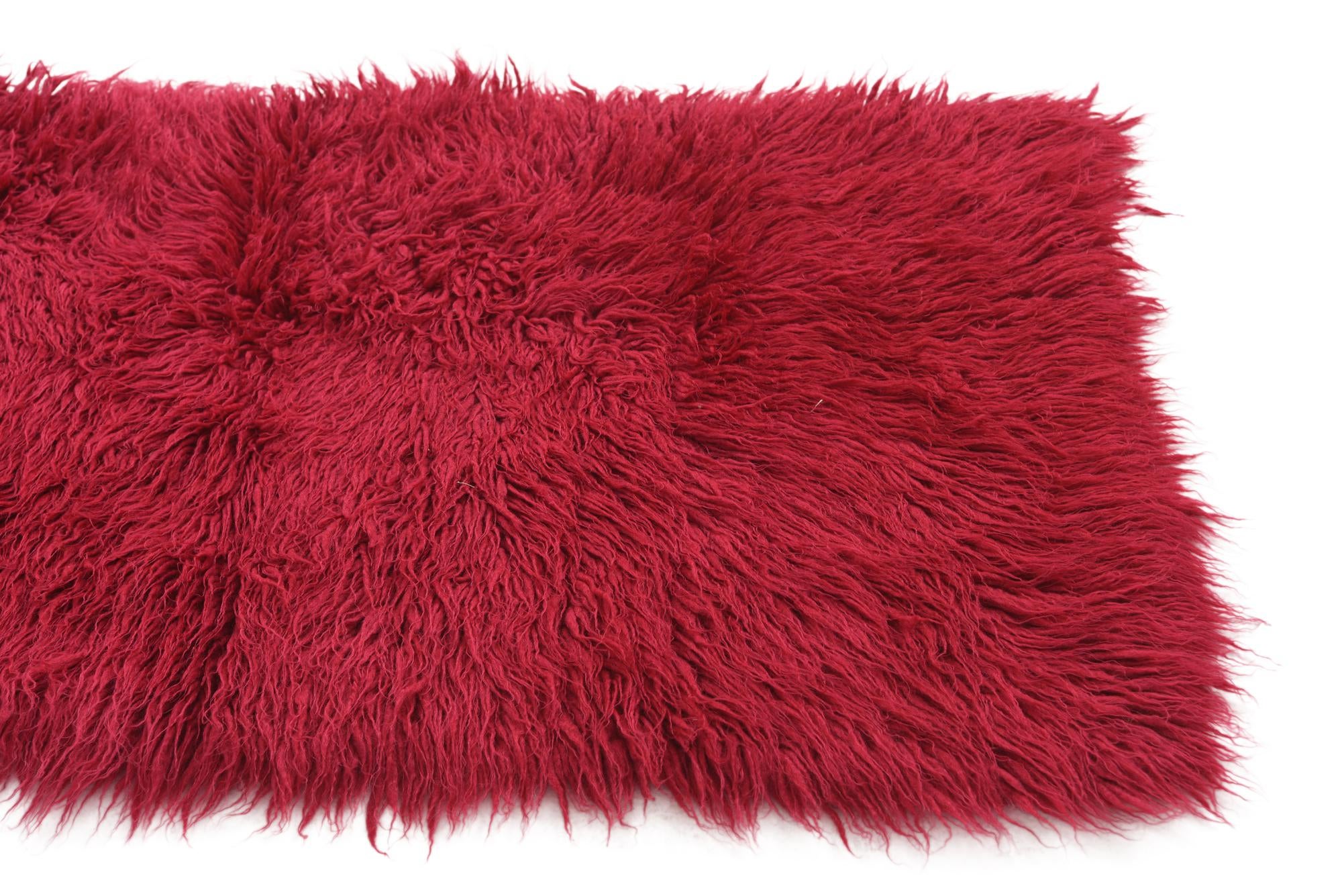 2' 3 x 5' 10 Hand Knotted Moroccan Wool Runner Rug