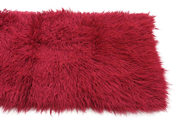 Detail image of 2' 3 x 5' 10 Hand Knotted Moroccan Wool Runner Rug