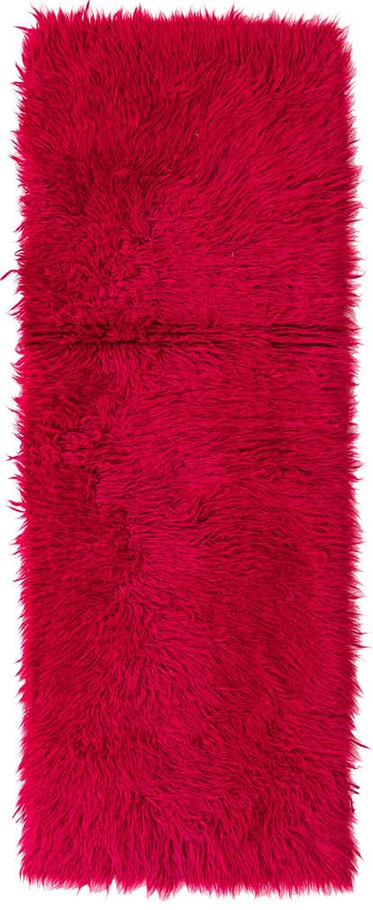 2' 3 x 5' 10 Hand Knotted Moroccan Wool Runner Rug