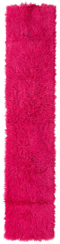 Detail image of 2' 5 x 11' 3 Hand Knotted Moroccan Wool Runner Rug
