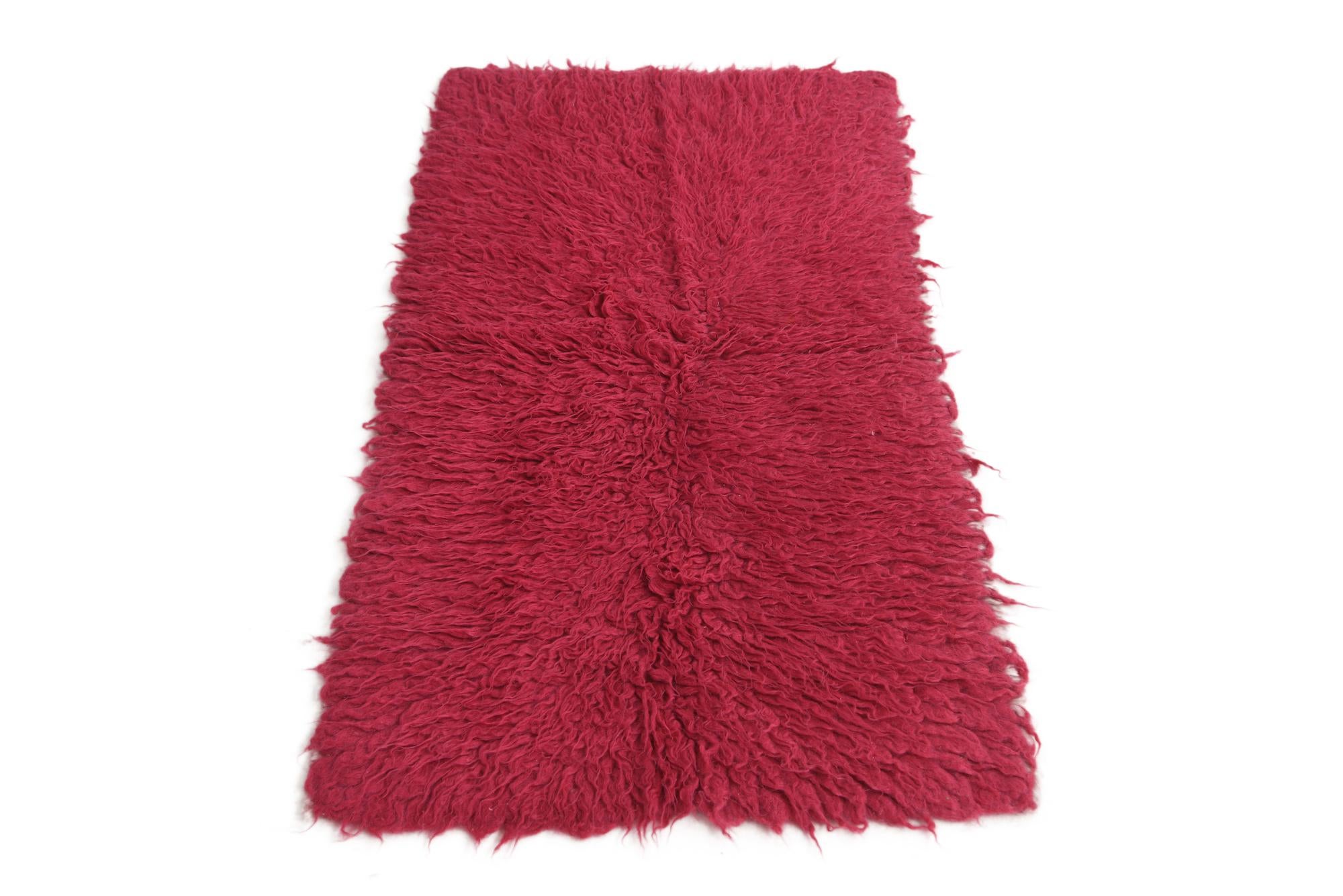 2' 3 x 4' 5 Hand Knotted Moroccan Wool Runner Rug