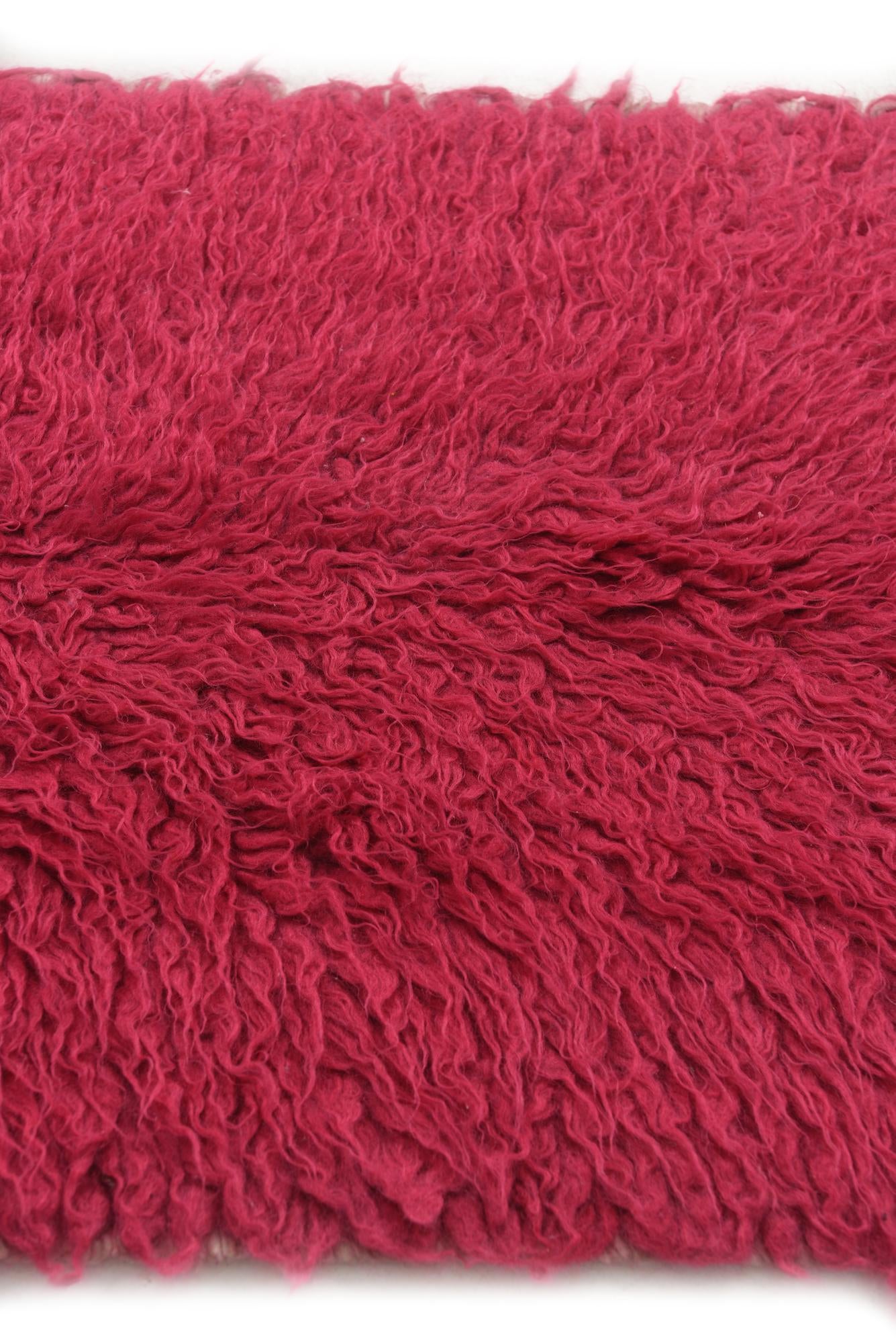 2' 3 x 4' 5 Hand Knotted Moroccan Wool Runner Rug
