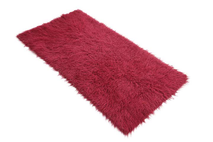 2' 3 x 4' 4 Hand Knotted Moroccan Wool Runner Rug