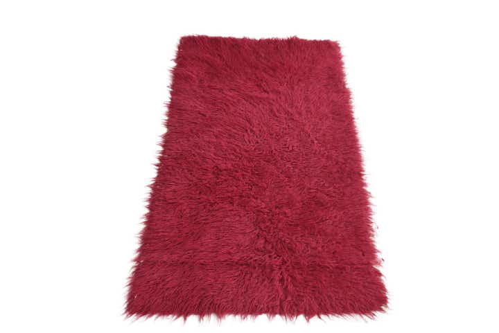 2' 3 x 4' 4 Hand Knotted Moroccan Wool Runner Rug