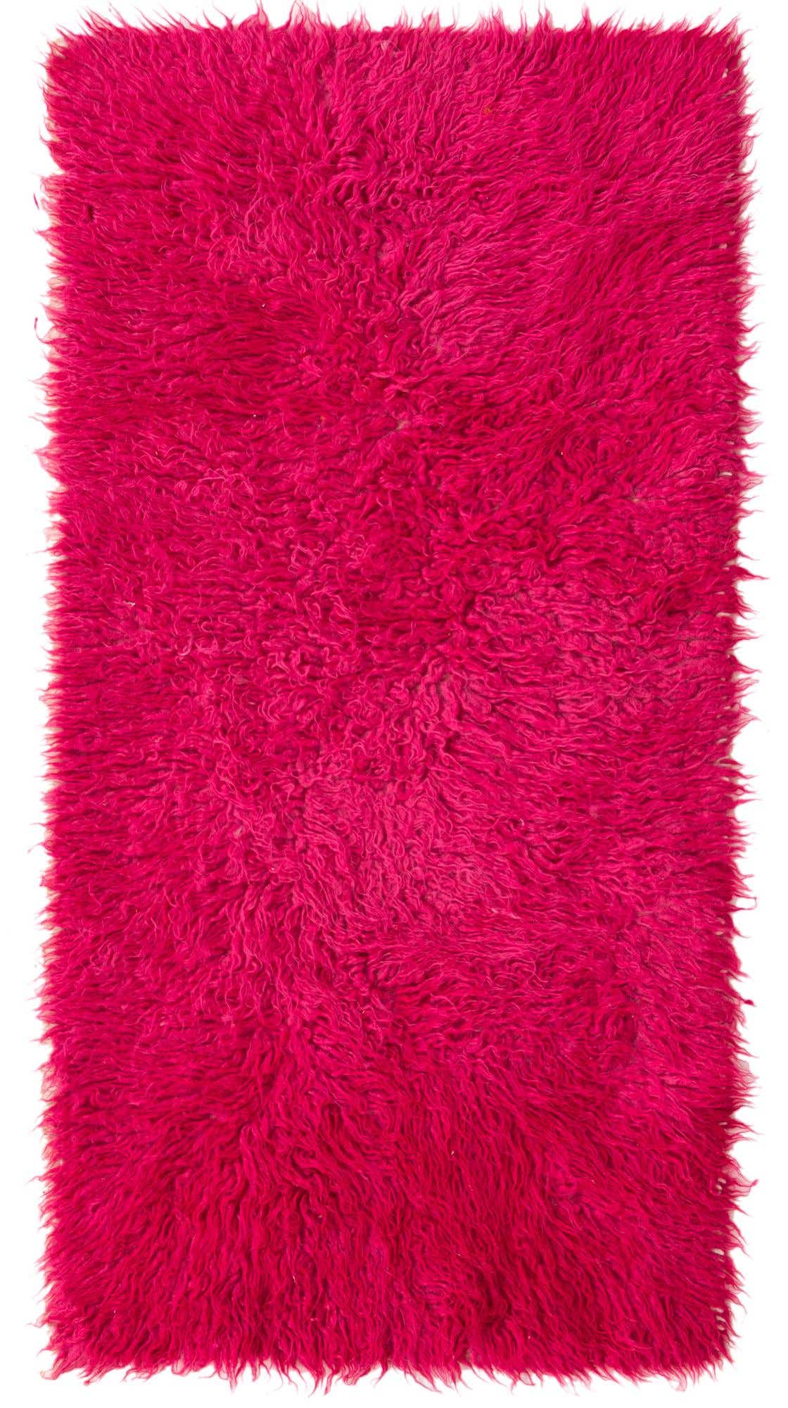 2' 3 x 4' 4 Hand Knotted Moroccan Wool Runner Rug