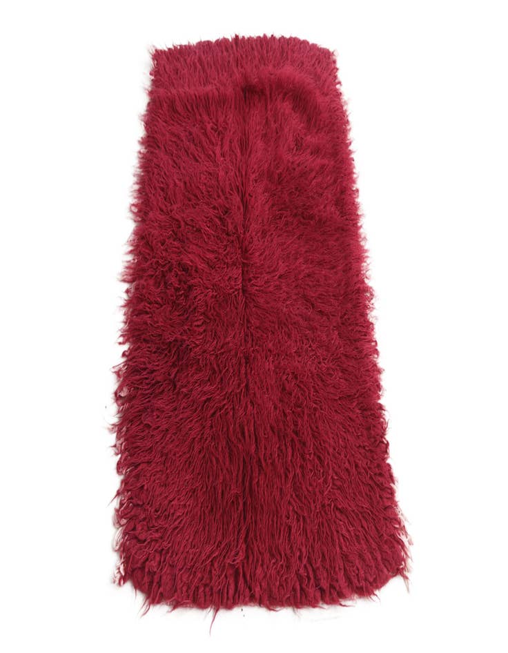 Detail image of 2' 6 x 4' 8  Hand Knotted Moroccan Wool Runner Rug