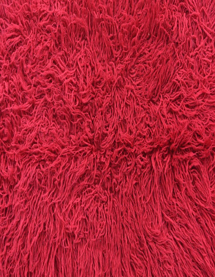 Detail image of 2' 5 x 7' 1  Hand Knotted Moroccan Wool Runner Rug