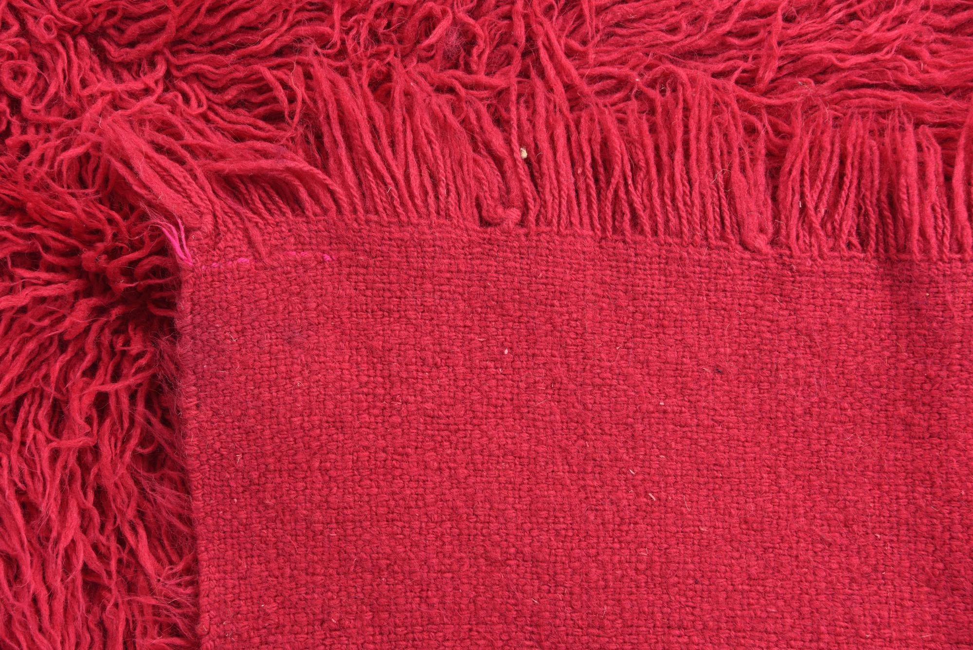 2' 5 x 7' 1 Hand Knotted Moroccan Wool Runner Rug