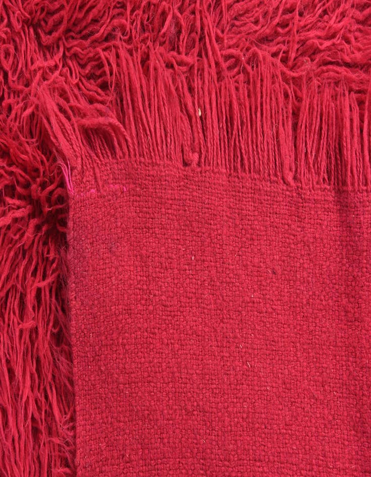 Detail image of 2' 5 x 7' 1  Hand Knotted Moroccan Wool Runner Rug