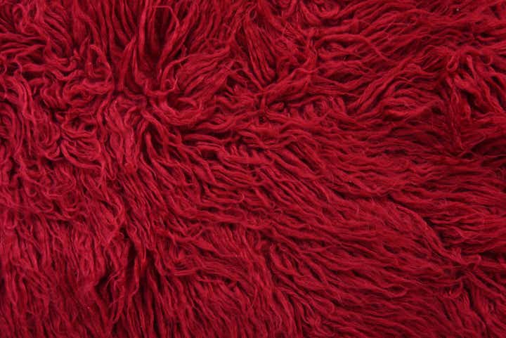 2' 4 x 4' 9 Hand Knotted Moroccan Wool Runner Rug