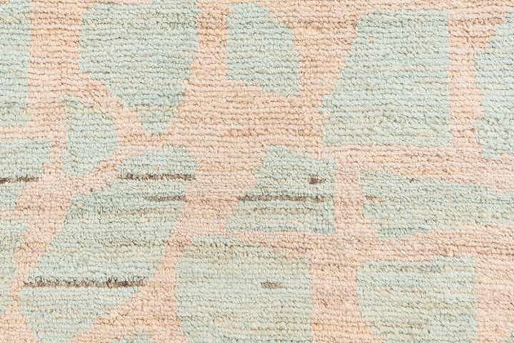 2' 6 x 9' 10 Hand Knotted Moroccan Wool Runner Rug
