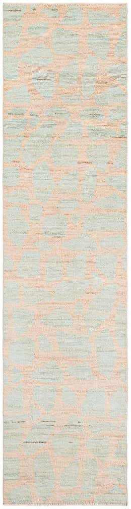 2' 6 x 9' 10 Hand Knotted Moroccan Wool Runner Rug